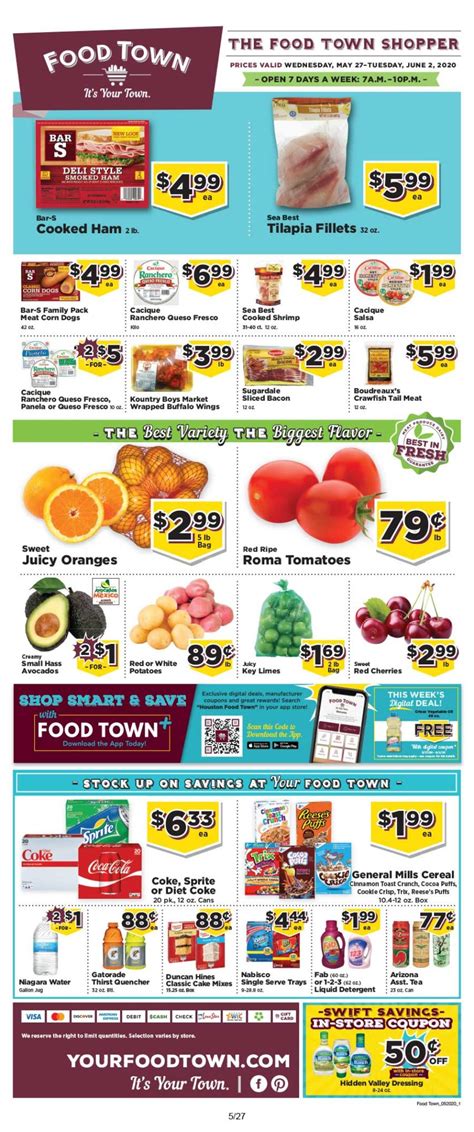 food town specials this week.